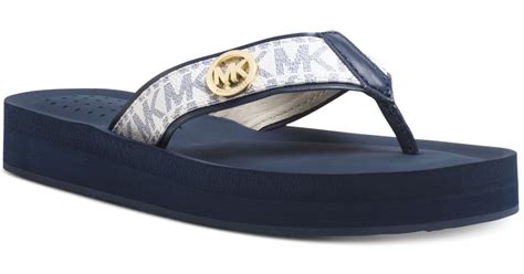 gage flip flop michael kors|Michael michael kors gage platform flip flops .